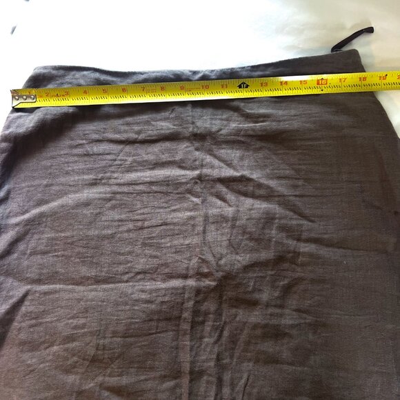 {Eileen Fisher} Irish linen Skirt, size M - Picture 6 of 11